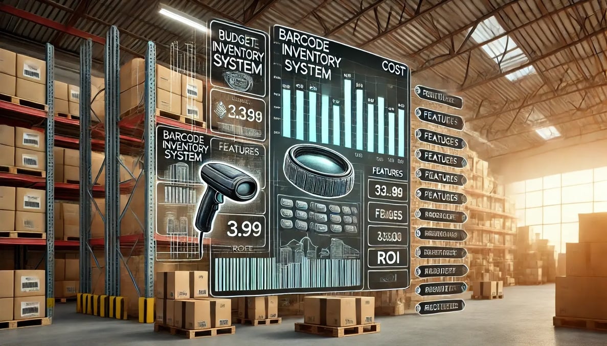 barcode inventory system cost